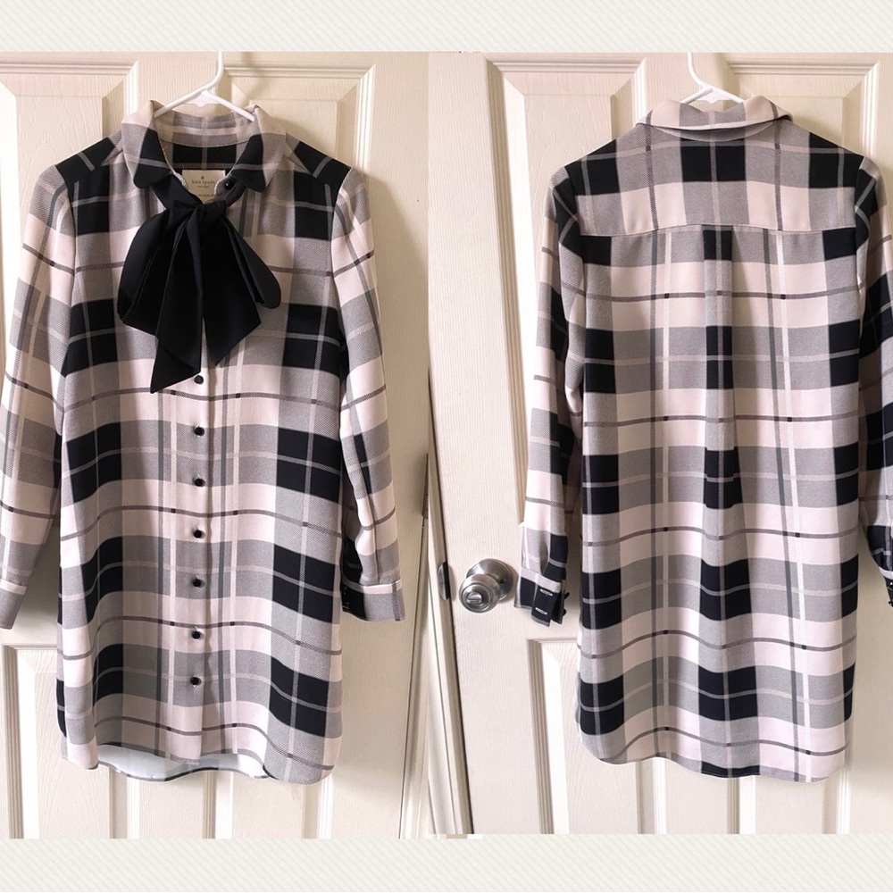 Kate Spade griffin shirt dress sz 00